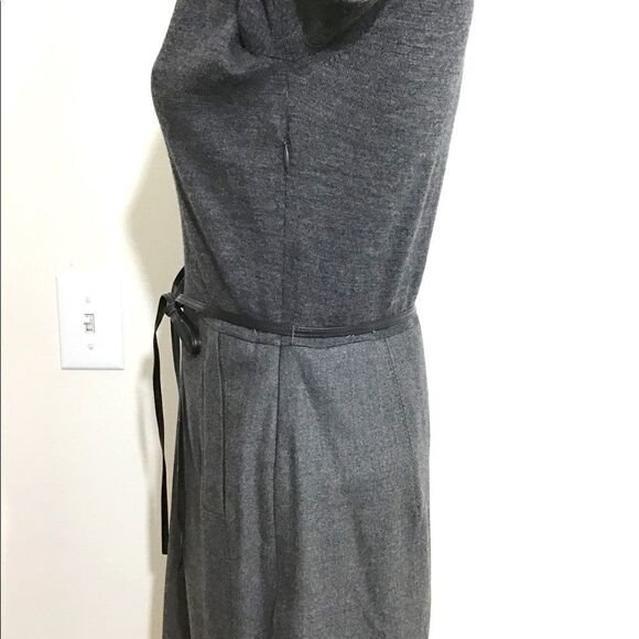 PAULE KA Paris Wool Thin Belt Midi Dress NWT Sz 40 - Picture 3 of 8